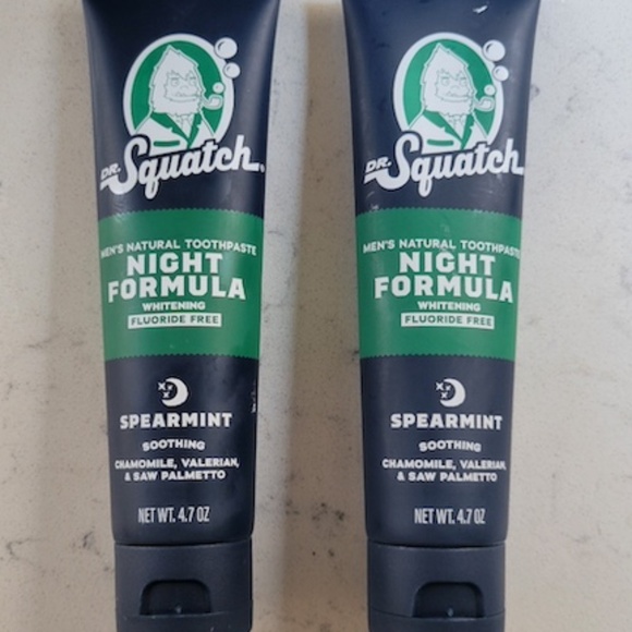 Dr. Squatch Spearmint Toothpaste (2 tubes) - Picture 1 of 1